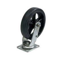 Load image into Gallery viewer, 8" Caster - Rubber on Cast Iron Hub