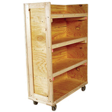 Load image into Gallery viewer, Library Slimline Cart with 4 Shelves