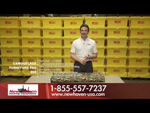 Load and play video in Gallery viewer, Camouflage Furniture Pad 72x80