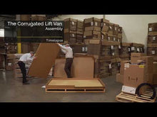 Load and play video in Gallery viewer, Corrugated Crate-Lift Van