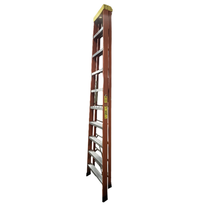 LADDER 10' SINGLE FIBERGLASS STEP