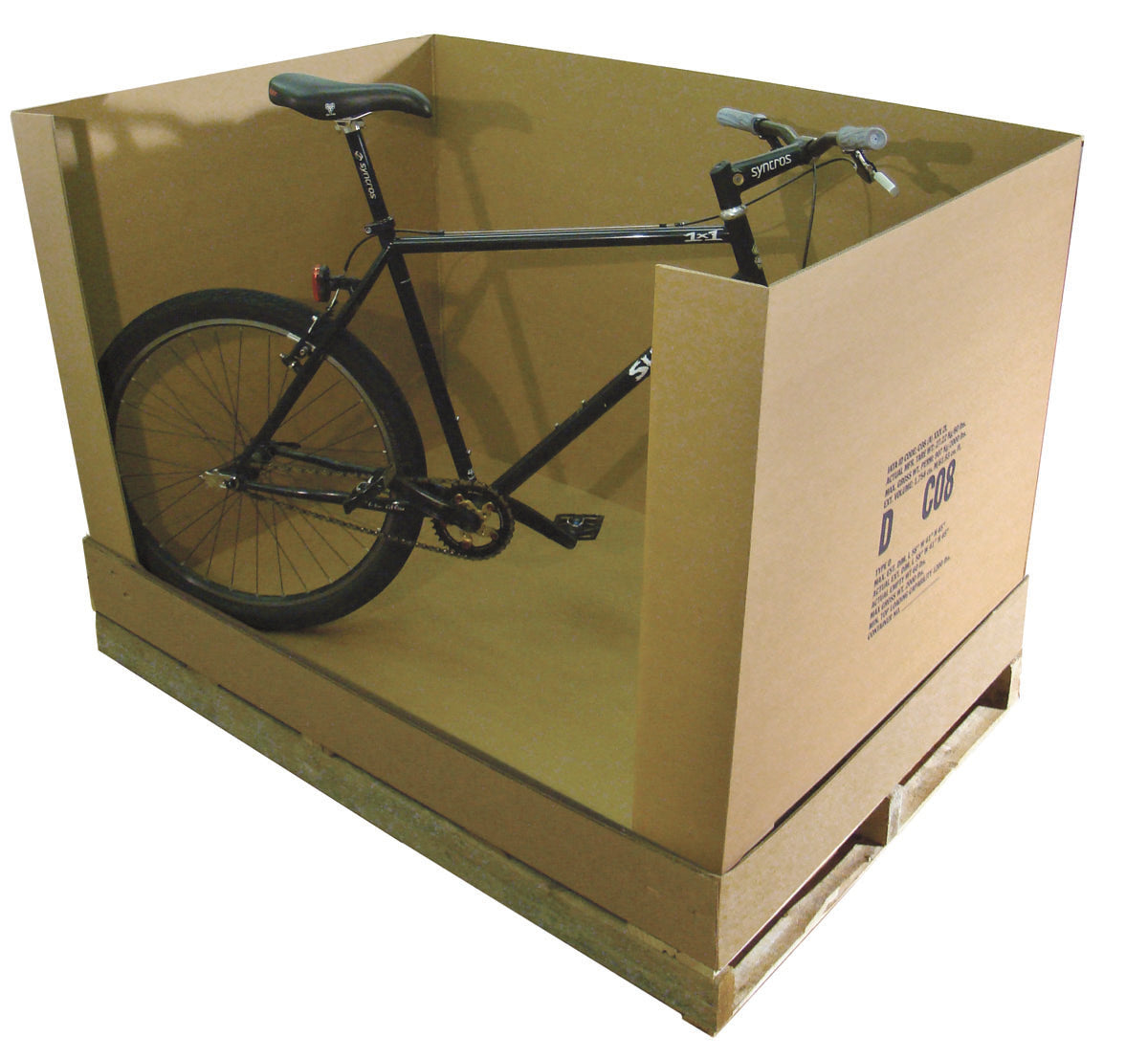 D Containers D' Container 56X39X39 w/Heat Treated Wood Pallet – New Haven Moving ...