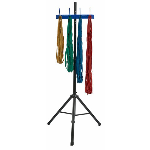 PORTABLE RUBBER BAND STAND w/ 4 BAR CARRIER