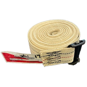 WEB STRAP 2"X17' w/ ADJUSTER BKLE