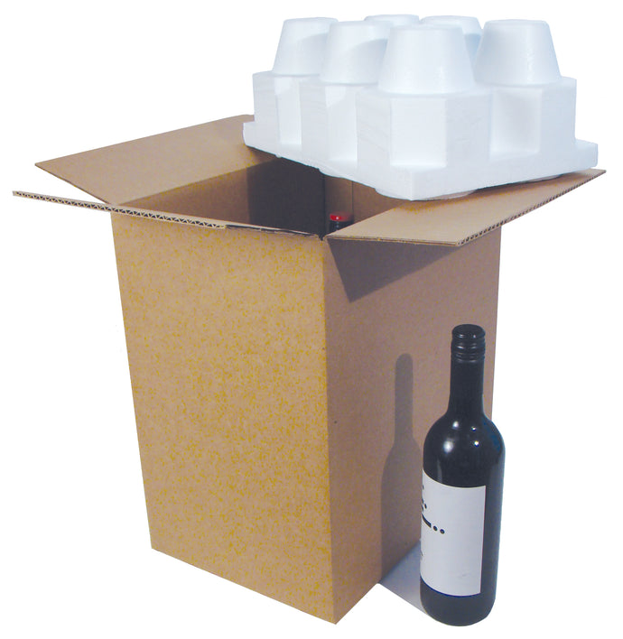 Wine Cartons with Cushion Mold Foam